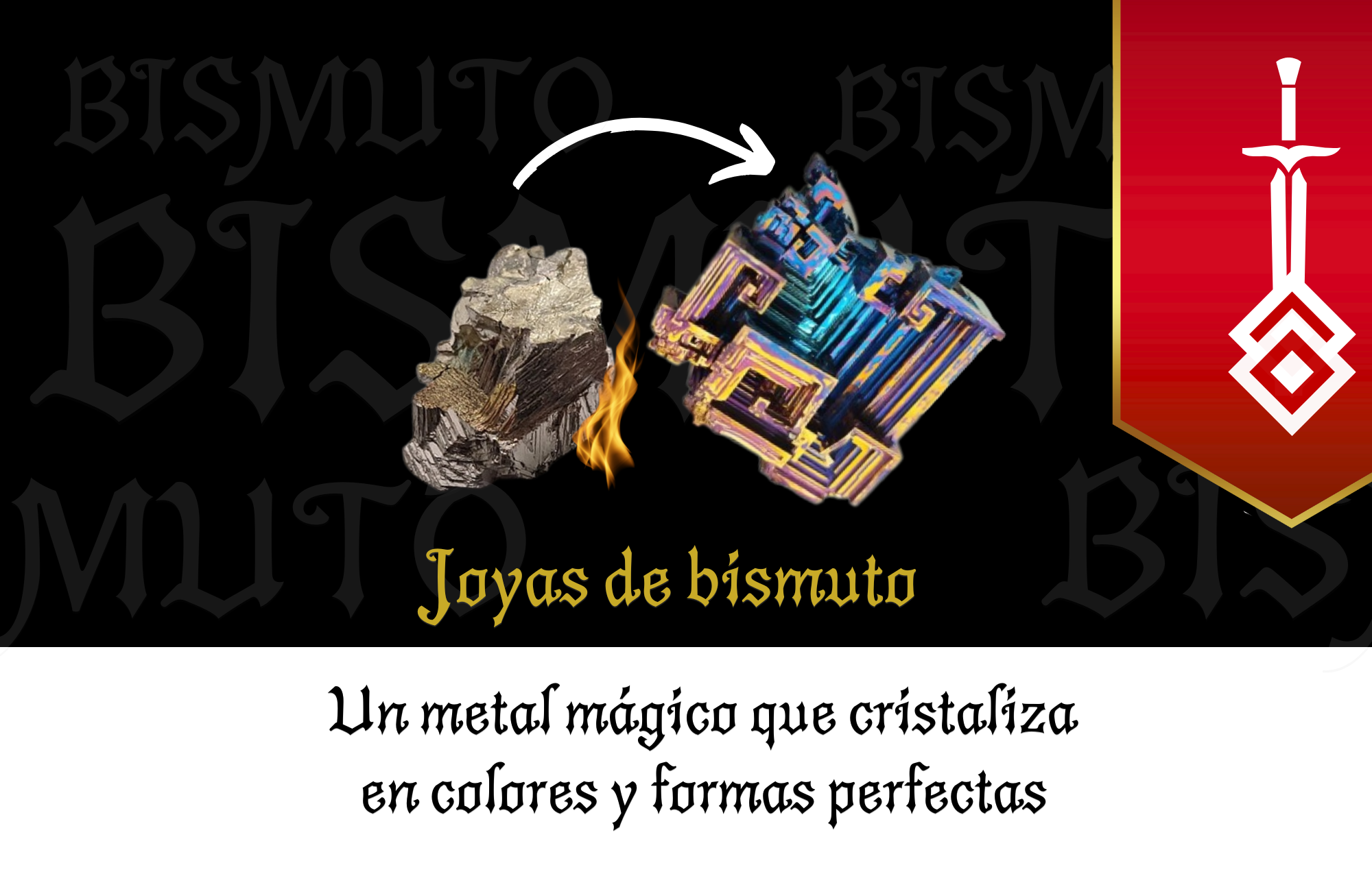 Mini Excalibur De Bismuto ⚔️