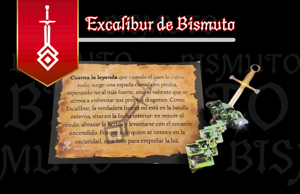 Mini Excalibur De Bismuto ⚔️