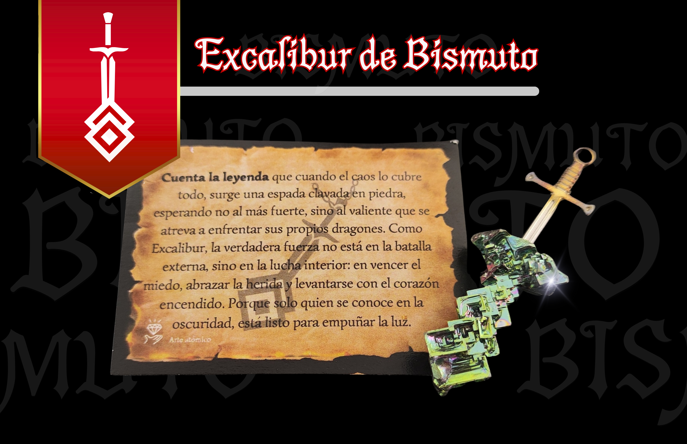Mini Excalibur De Bismuto ⚔️